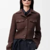 Chaqueta corta de lana Chaqueta corta de lana