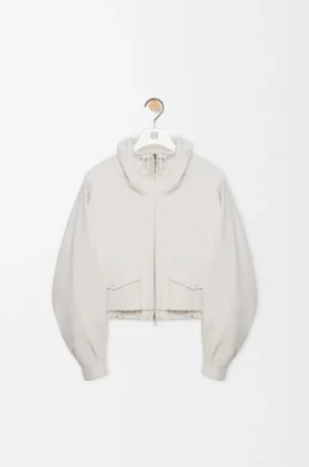 Chaqueta de algodón y seda