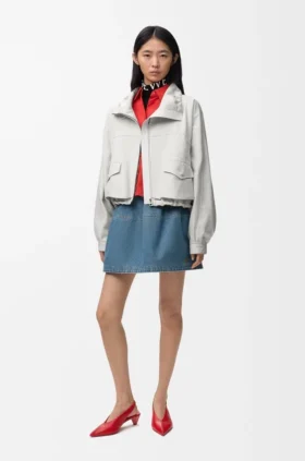 Chaqueta de algodón y seda