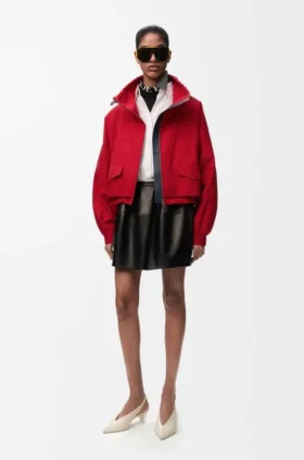 Chaqueta de algodón y seda