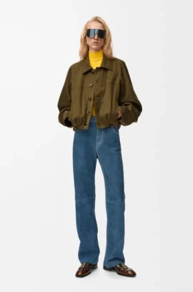 Chaqueta de algodón y seda