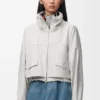 Chaqueta de algodón y seda Chaqueta de algodón y seda