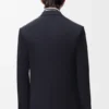 Chaqueta de doble botonadura en mezcla de lana Chaqueta de doble botonadura en mezcla de lana