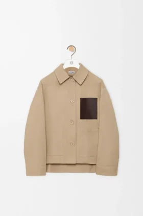Chaqueta de estilo laboral de algodón
