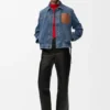 Chaqueta de estilo laboral en denim Chaqueta de estilo laboral en denim