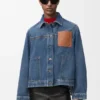 Chaqueta de estilo laboral en denim Chaqueta de estilo laboral en denim