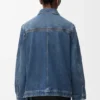 Chaqueta de estilo laboral en denim Chaqueta de estilo laboral en denim