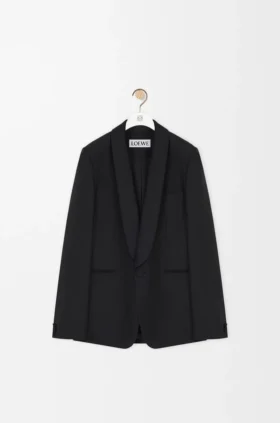 Chaqueta de lana y seda Chaqueta de lana y seda