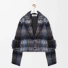 Chaqueta de mezcla de mohair y lana Chaqueta de mezcla de mohair y lana