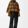 Chaqueta de mezcla de mohair y lana Chaqueta de mezcla de mohair y lana