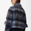 Chaqueta de mezcla de mohair y lana Chaqueta de mezcla de mohair y lana