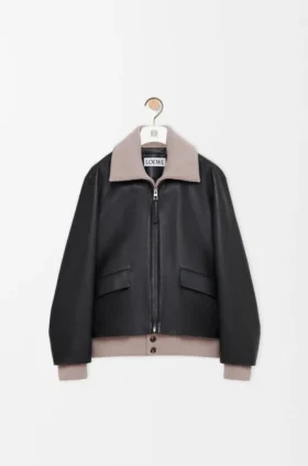 Chaqueta de piel de búfalo napa Chaqueta de piel de búfalo napa
