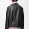 Chaqueta de piel de búfalo napa