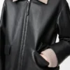Chaqueta de piel de búfalo napa