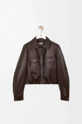 Chaqueta de piel de cordero napa
