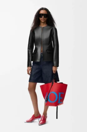 Chaqueta de piel de cordero napa