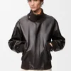 Chaqueta de piel de cordero napa Chaqueta de piel de cordero napa