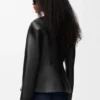Chaqueta de piel de cordero napa Chaqueta de piel de cordero napa