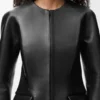 Chaqueta de piel de cordero napa Chaqueta de piel de cordero napa