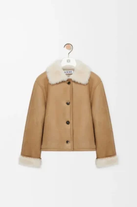 Chaqueta de piel de oveja