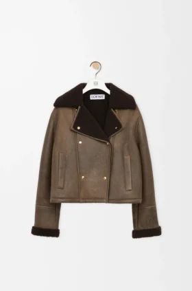 Chaqueta de piel de oveja