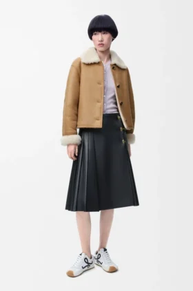 Chaqueta de piel de oveja