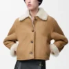 Chaqueta de piel de oveja Chaqueta de piel de oveja