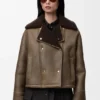 Chaqueta de piel de oveja Chaqueta de piel de oveja