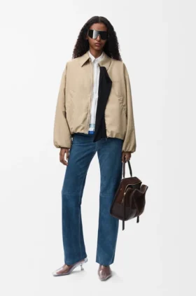 Chaqueta de tela técnica