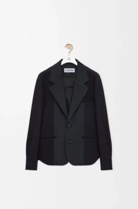 Chaqueta híbrida de lana