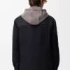Chaqueta híbrida de lana