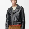Chaqueta motera de piel de cordero napa Chaqueta motera de piel de cordero napa