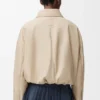 Chaqueta motera de piel de cordero napa Chaqueta motera de piel de cordero napa