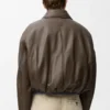 Chaqueta motera de piel de cordero napa Chaqueta motera de piel de cordero napa