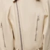 Chaqueta motera de piel de cordero napa Chaqueta motera de piel de cordero napa