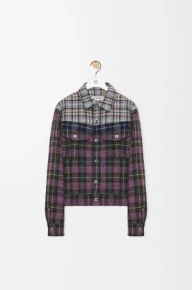 Chaqueta tipo camionero de lana