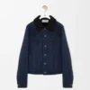 Chaqueta tipo camionero de piel de oveja Chaqueta tipo camionero de piel de oveja
