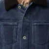 Chaqueta tipo camionero de piel de oveja Chaqueta tipo camionero de piel de oveja