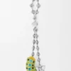 Colgante de cadena con forma de oruga Colgante de cadena con forma de oruga
