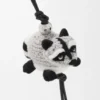 Colgante de mapache de fieltro Colgante de mapache de fieltro