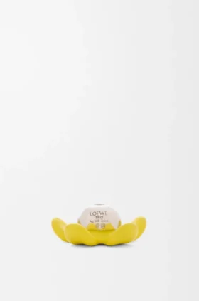 Colgante de sombrero con forma de flor en plata de ley