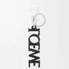 Colgante emblemático de loewe en piel de becerro lisa Colgante emblemático de loewe en piel de becerro lisa