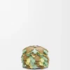 Colgante «Small Leaves» en piel de becerro