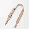 Correa Loop Anagram en jacquard y piel de becerro Correa Loop Anagram en jacquard y piel de becerro