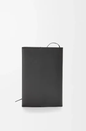 Cuaderno Futurist cat de piel de ternera