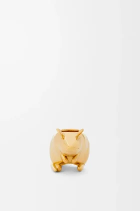 Dado pequeño con forma de animal de metal