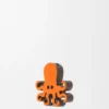 Dados con forma de pulpo en piel de becerro