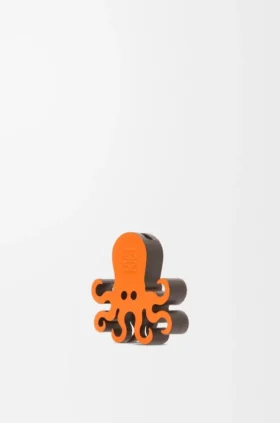 Dados con forma de pulpo en piel de becerro