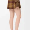 Falda de mezcla de mohair y lana Falda de mezcla de mohair y lana