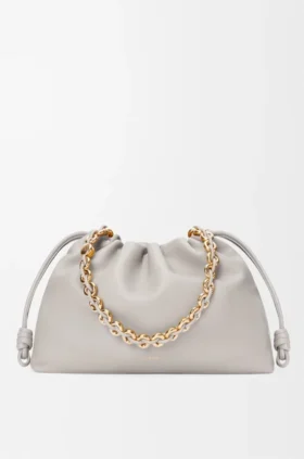 Flamenco Purse grande en piel de cordero napa suave